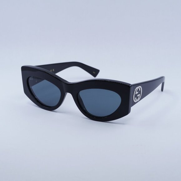 🕶️ New Gucci GG1843S 001 Sunglasses - Black Frame, Grey Lenses - Picture 1 of 10
